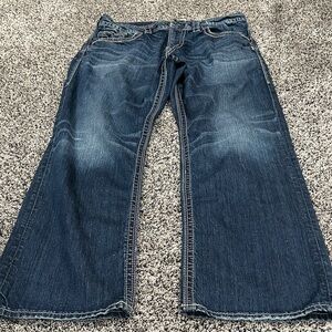 Silver Jeans Men's Dark Blue Bootcut Jeans